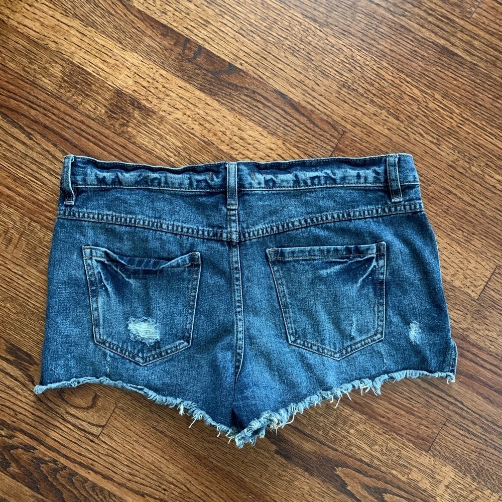 Free People Jean Shorts